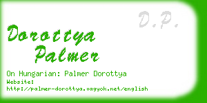 dorottya palmer business card